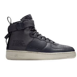NIKE SF Air Force 1 Mid 'Dark Grey' Sneakers Size 8.5
